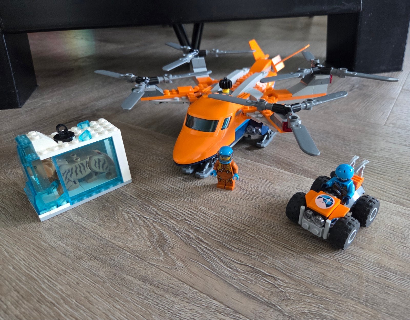 lego Arctic Air Transport set 60193, Ophalen of Verzenden, Zo goed als nieuw