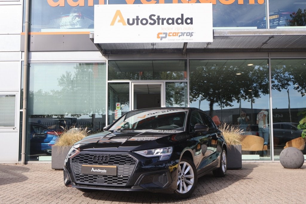 Audi A3 Sportback 30 TFSI 110pk Pro Line (bj 2020), Auto's, Keurmerk '100% Onderhouden', Dealer onderhouden, 1195 kg, Gebruikt