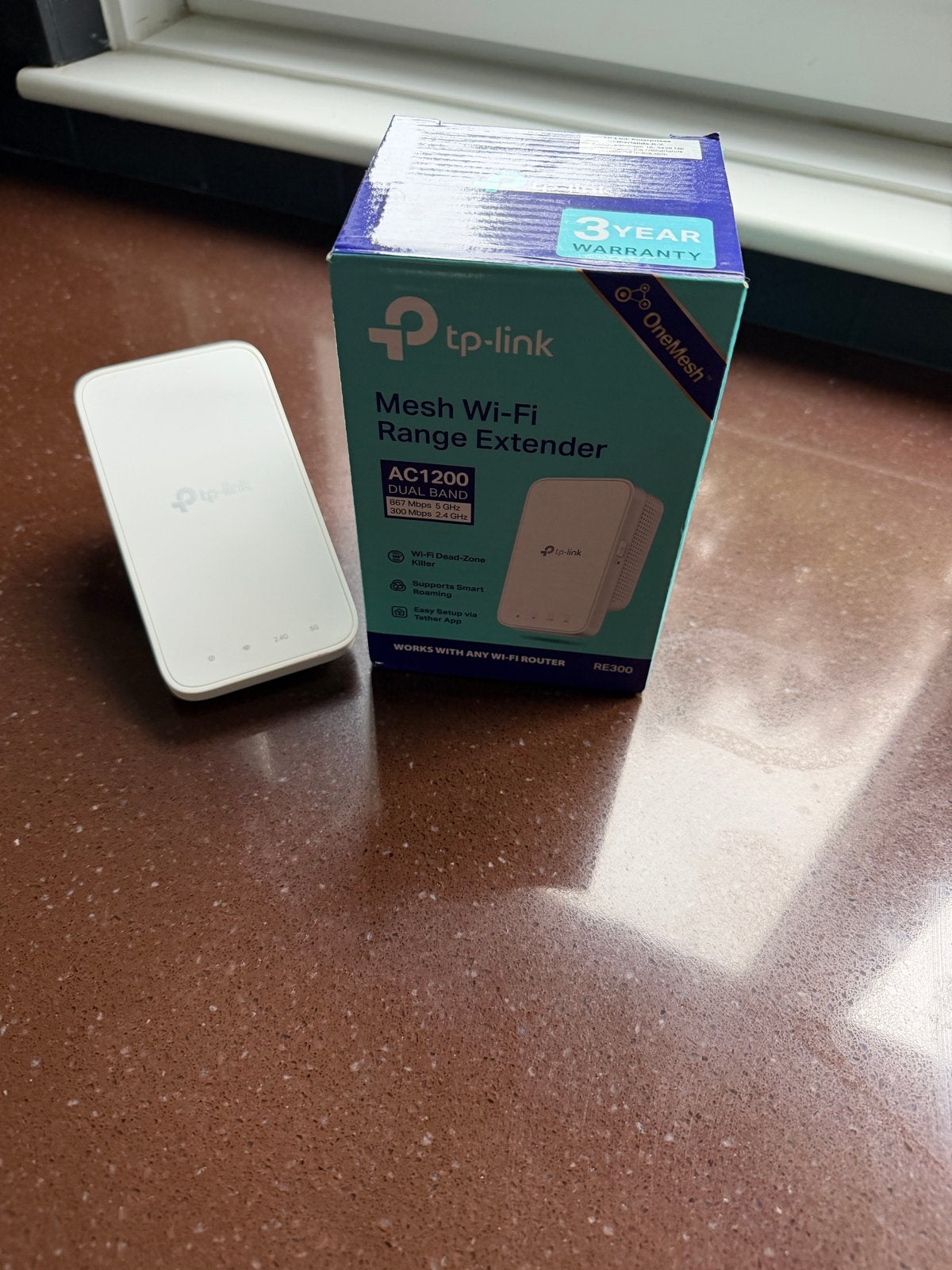 TP-Link Mesh Wi-Fi Range Extender AC1200 - Zo goed als nieuw, Ophalen of Verzenden, Zo goed als nieuw, Router