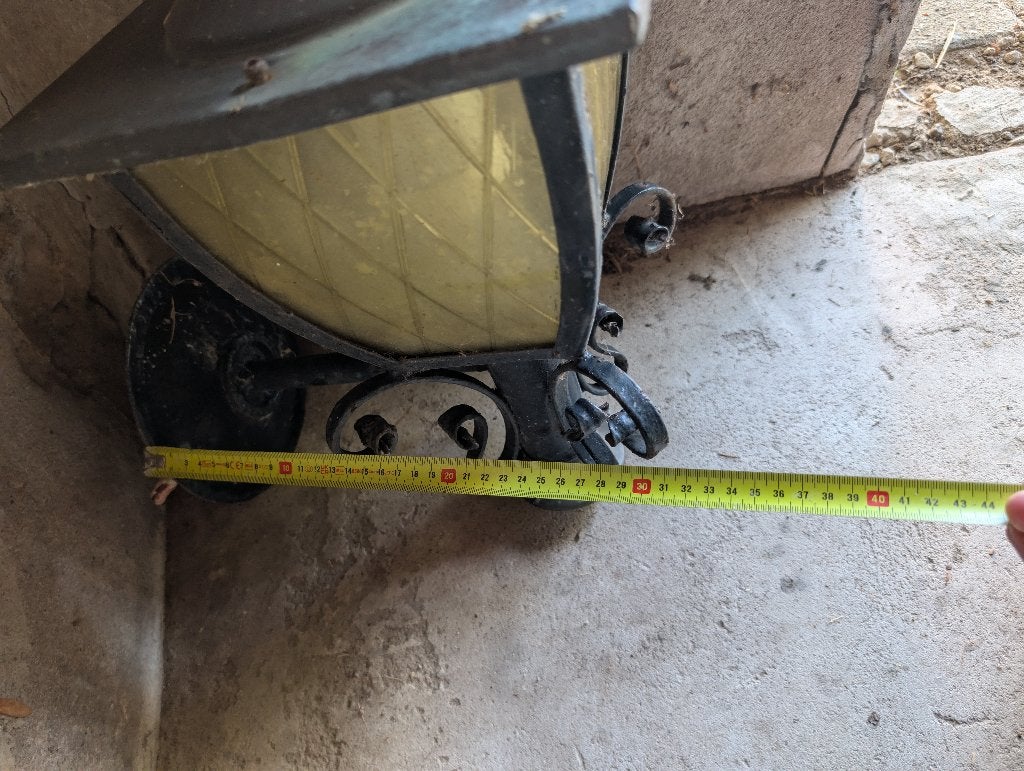 Buitenlamp, Tuin en Terras, Ophalen, Gebruikt, Wandlamp, Netvoeding