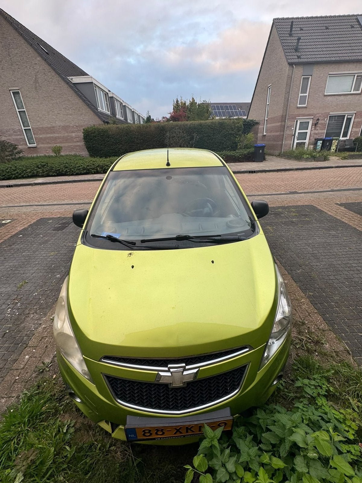 Chevrolet Spark 1.0 Bifuel 2012 Groen, Auto's, 15 km/l, 37 €/maand, 4 cilinders, Origineel Nederlands