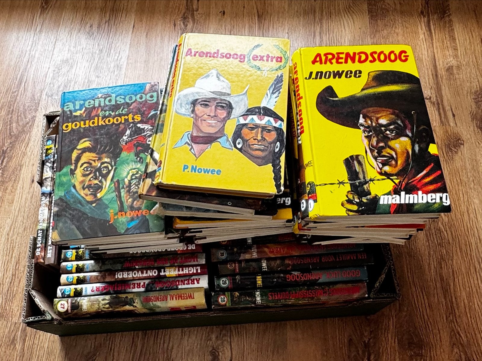 Arendsoog serie deel 1-63 + extra boek, Ophalen, Gelezen