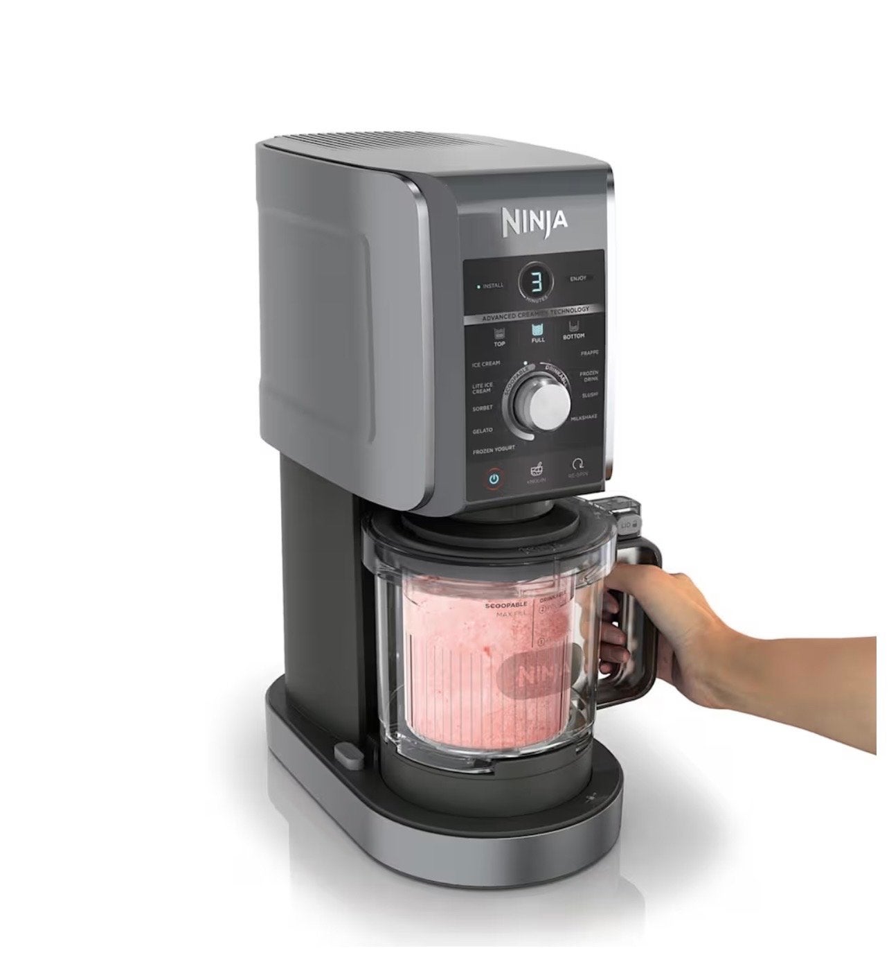 Ninja Creami IJsmachine NC300EU - Zo goed als nieuw, Ophalen, Zo goed als nieuw, Blender