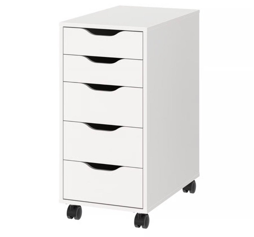 IKEA Alex ladenblok op wielen nieuw, Ophalen, Overige materialen, Minder dan 50 cm, 5 laden of meer