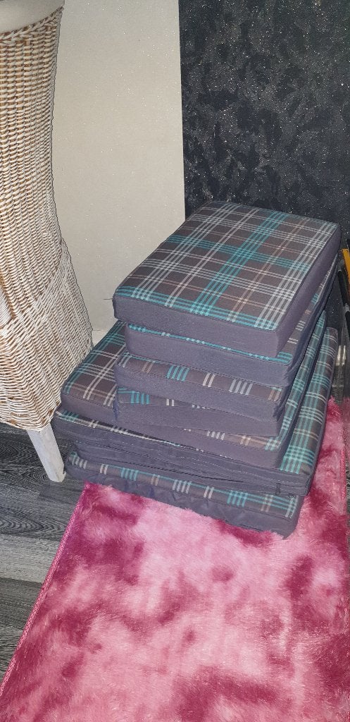 Te koop tuinkussens 2pers bank en 2 stoel  bellagio set, Ophalen of Verzenden, Zo goed als nieuw