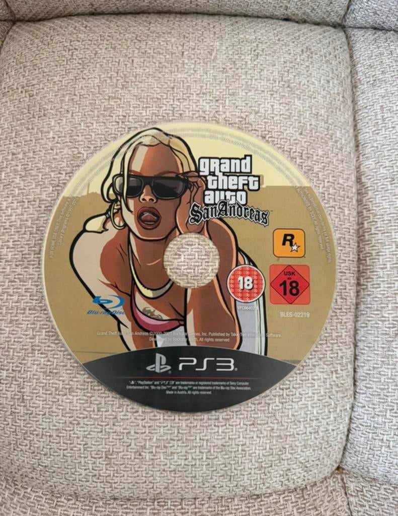 GTA San Andreas (PS3), Avontuur en Actie, Vanaf 18 jaar, 1 speler, Ophalen of Verzenden