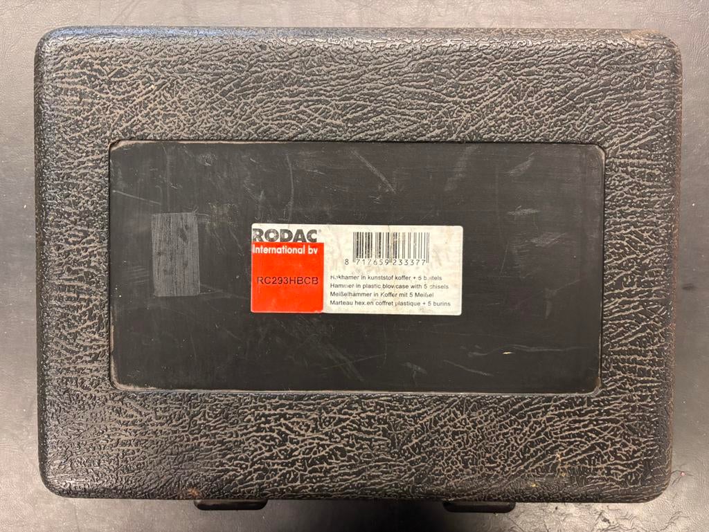 Te koop: Rodac RC275BC Pneumatische Hakhamer — Gebruikt, Doe-het-zelf en Verbouw, Gereedschap | Handgereedschap, Ophalen of Verzenden