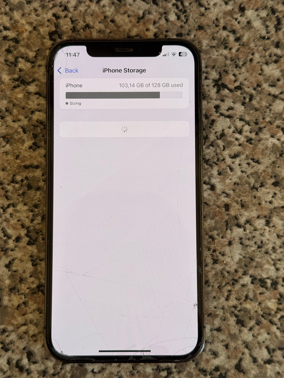 iPhone 12 Pro Max 128GB - Gebarsten achterkant, Telecommunicatie, Mobiele telefoons | Apple iPhone, 84 %, Zonder simlock, Grijs