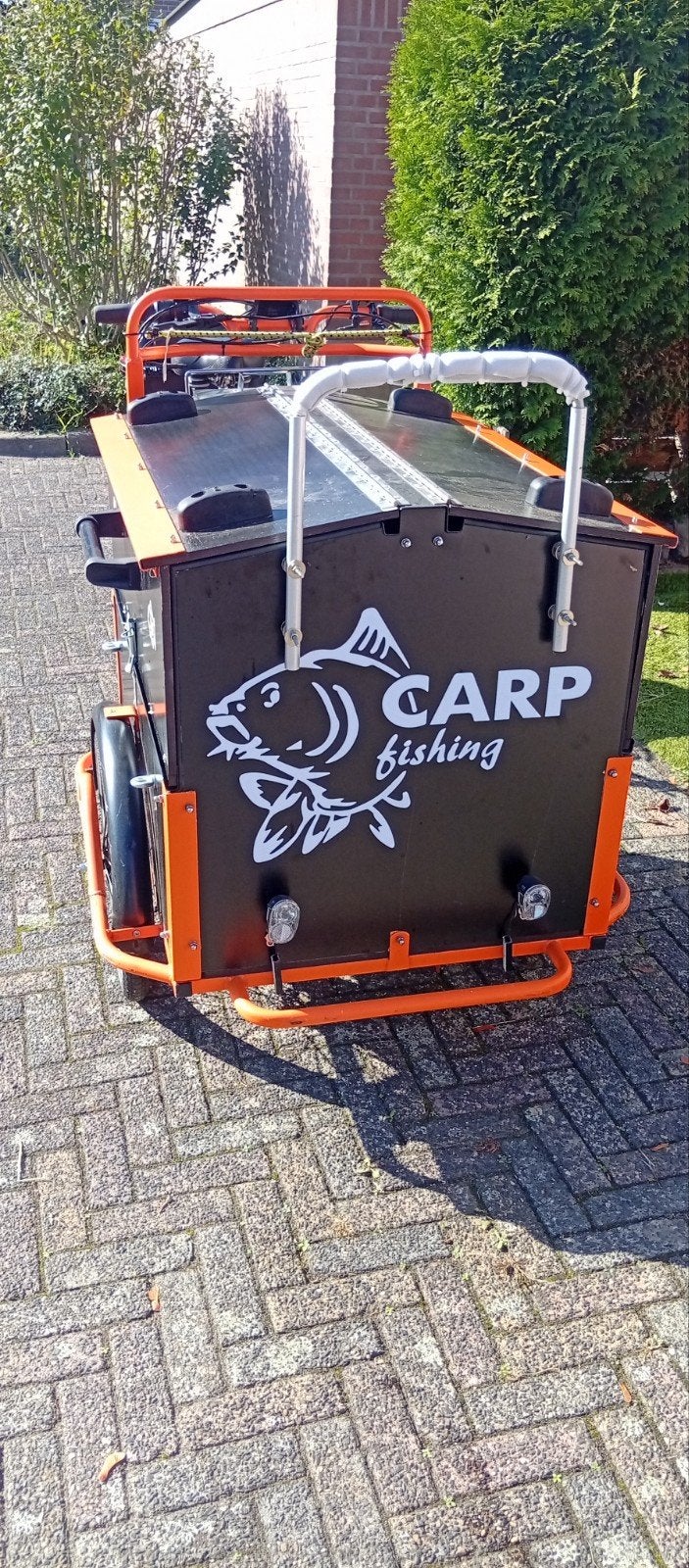 te koop elektrische bakfiets/ viskar, Ophalen, Gebruikt, Overige typen