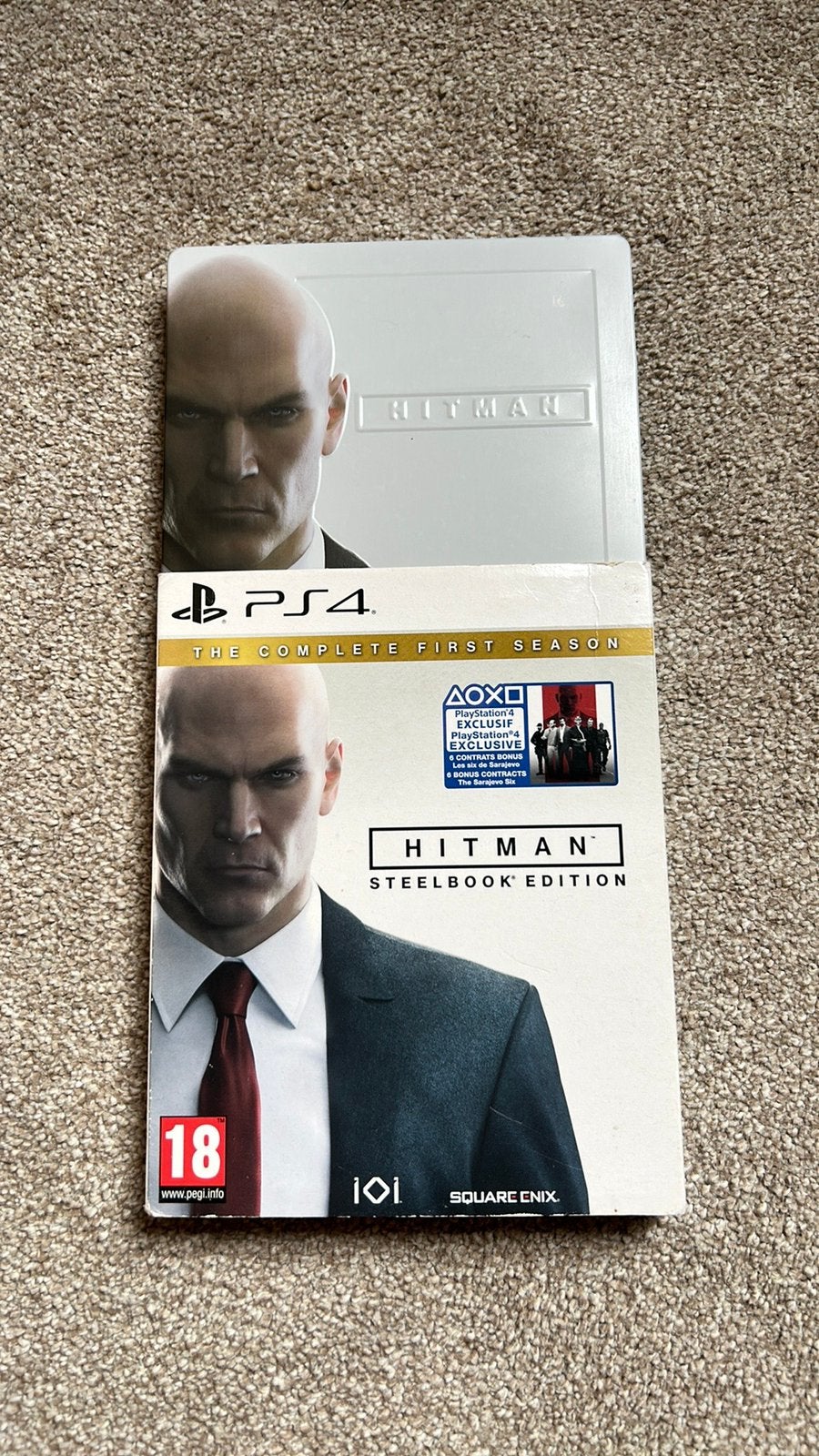 Hitmen steelbook edition, Ophalen of Verzenden, Zo goed als nieuw, Zonder controller, Original