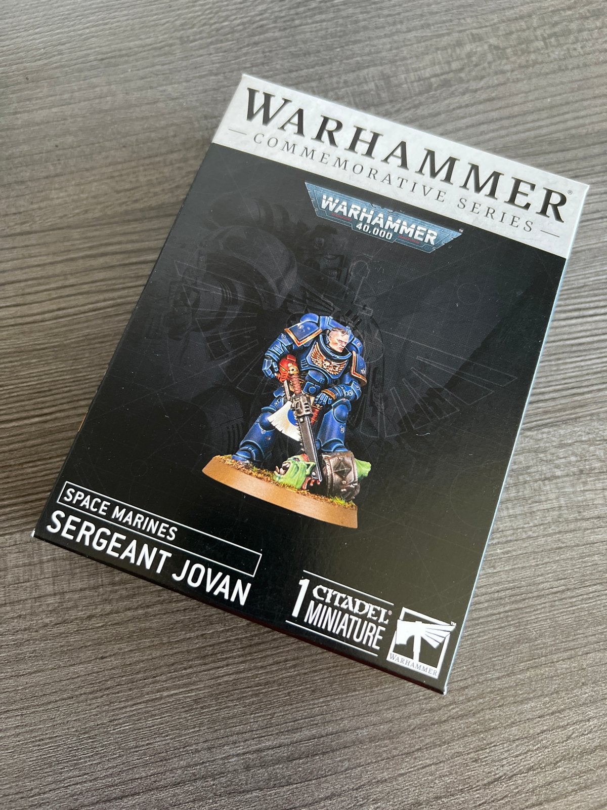 Warhammer 40K Space Marines Sergeant Jovan Commemorative, Hobby en Vrije tijd, Ophalen of Verzenden, Nieuw, Warhammer 40000, Figuurtje(s)