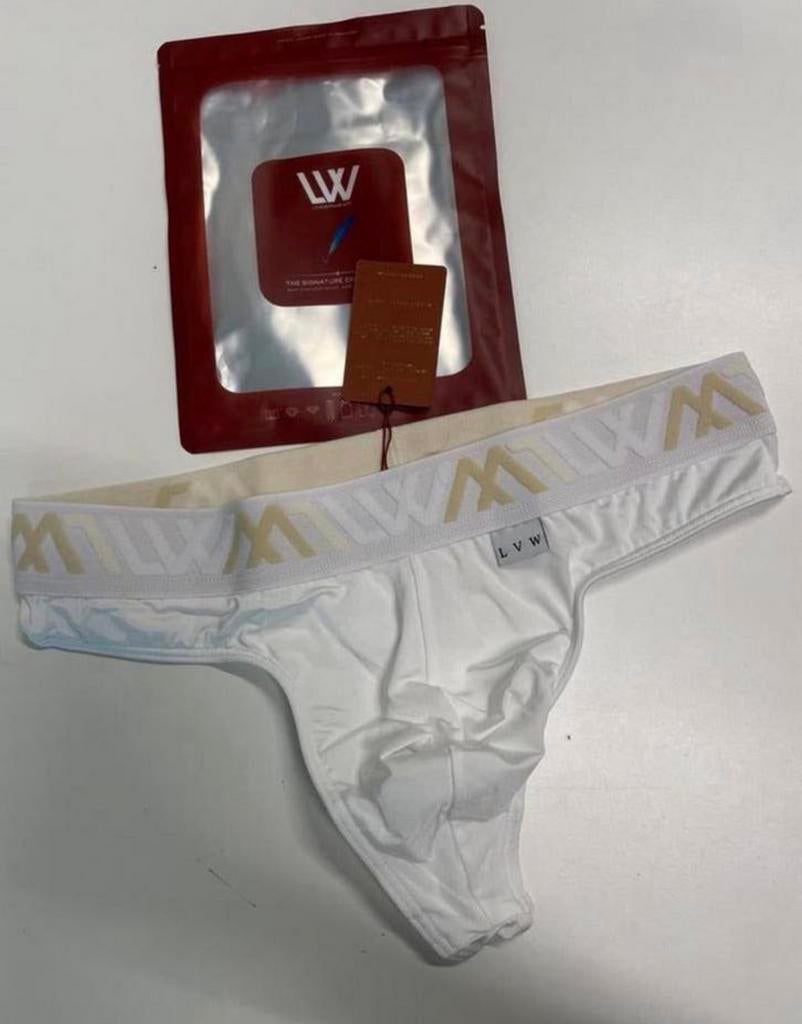 LVW Microfiber String Man, Kleding | Heren, Ondergoed, Ophalen of Verzenden, Wit, Slip