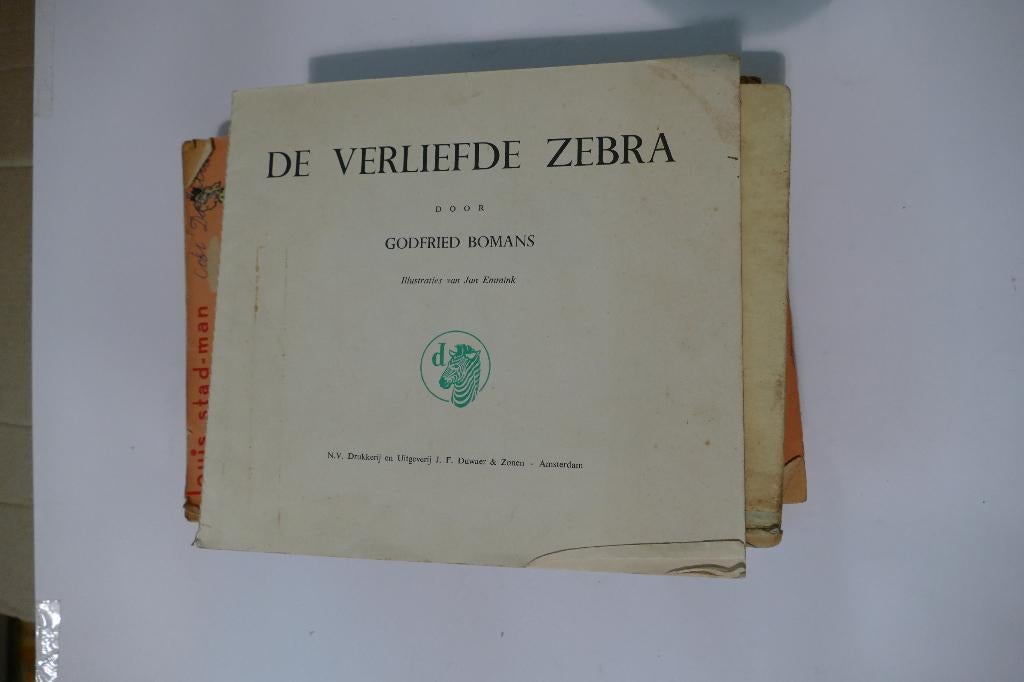 Godfried Bomans - De verliefde zebra, Antiek en Kunst, Ophalen of Verzenden, Godfried Bomans