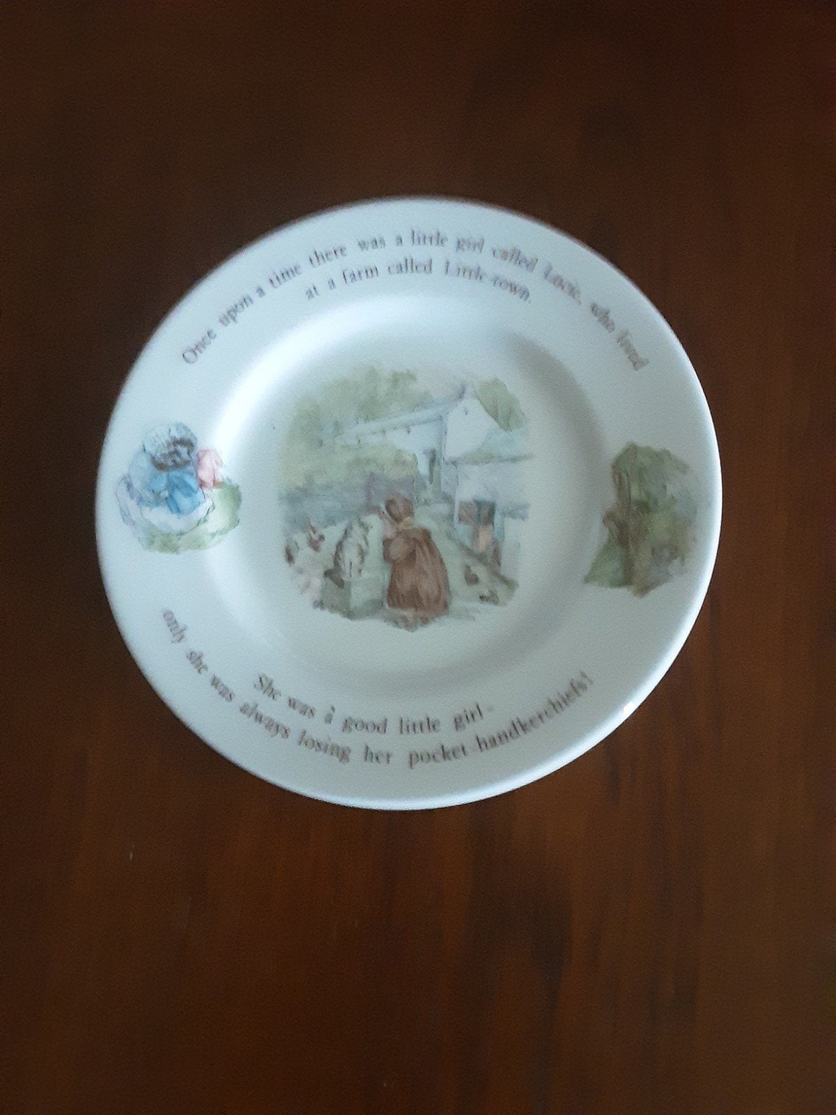 Bordje van Wedgwood MRS Tiggy Winkle Beatrix Potter, Ophalen of Verzenden