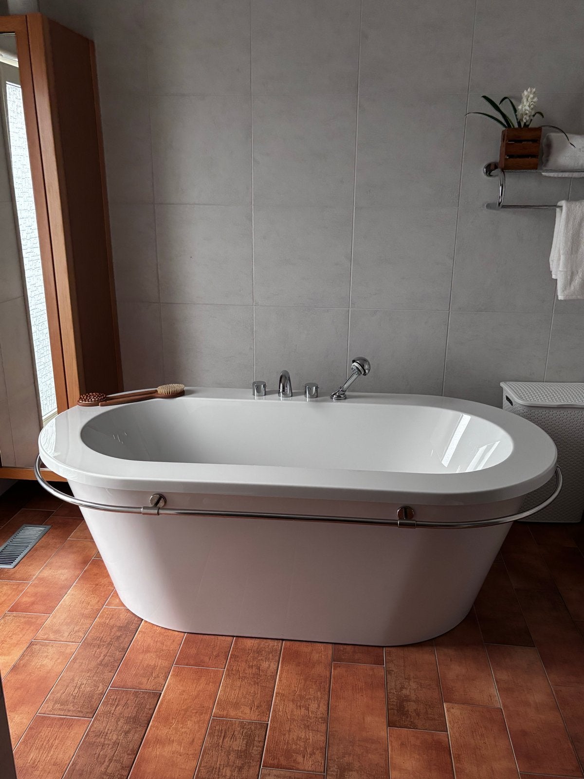 Duravit Phillip Stark 1 Badkuip met kraan en handdouche, Ophalen, Zo goed als nieuw, Met bad