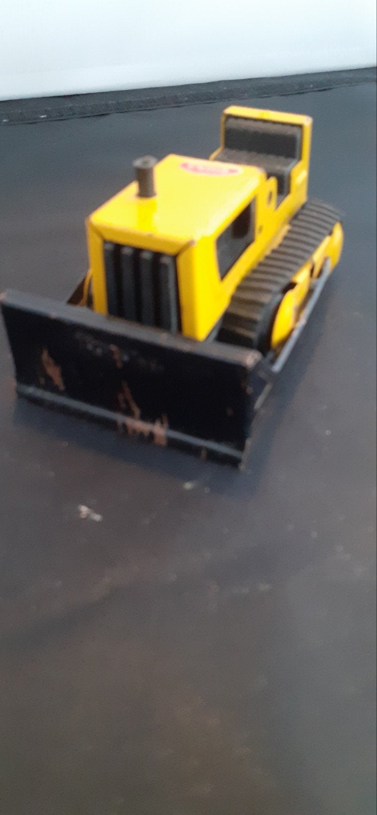 Vintage Tonka Bulldozer Speelgoed - Geel, Ophalen of Verzenden, Gebruikt