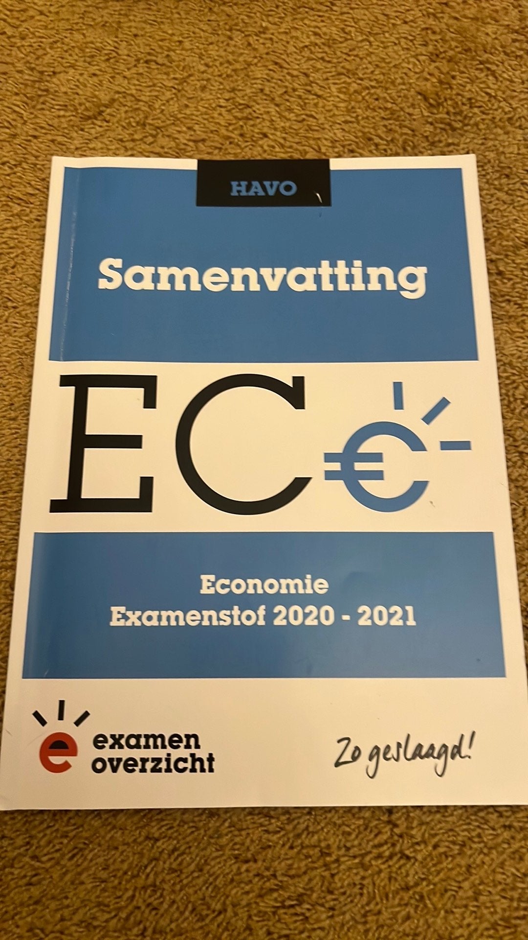 Samenvatting economie, Boeken, Schoolboeken, Ophalen of Verzenden, Zo goed als nieuw, HAVO, Economie