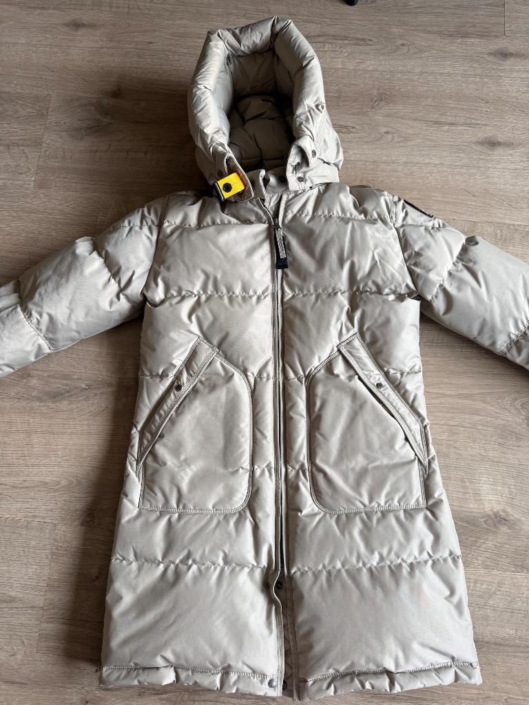 Parajumpers long bear, Kleding | Dames, Jassen | Winter, Zo goed als nieuw, Maat 36 (S), Beige, Ophalen of Verzenden