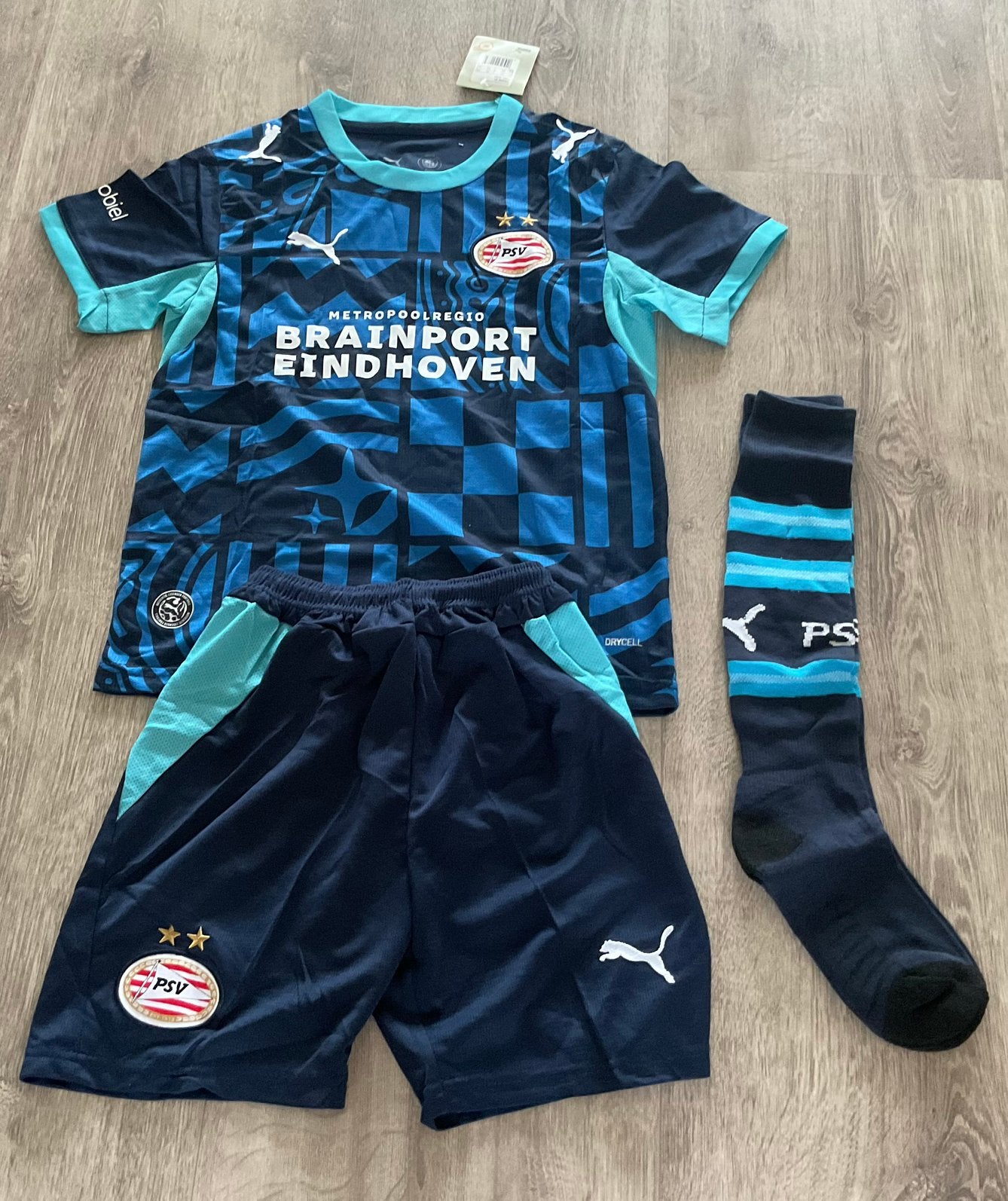 Psv tenue blauw, Ophalen of Verzenden, Nieuw, Set