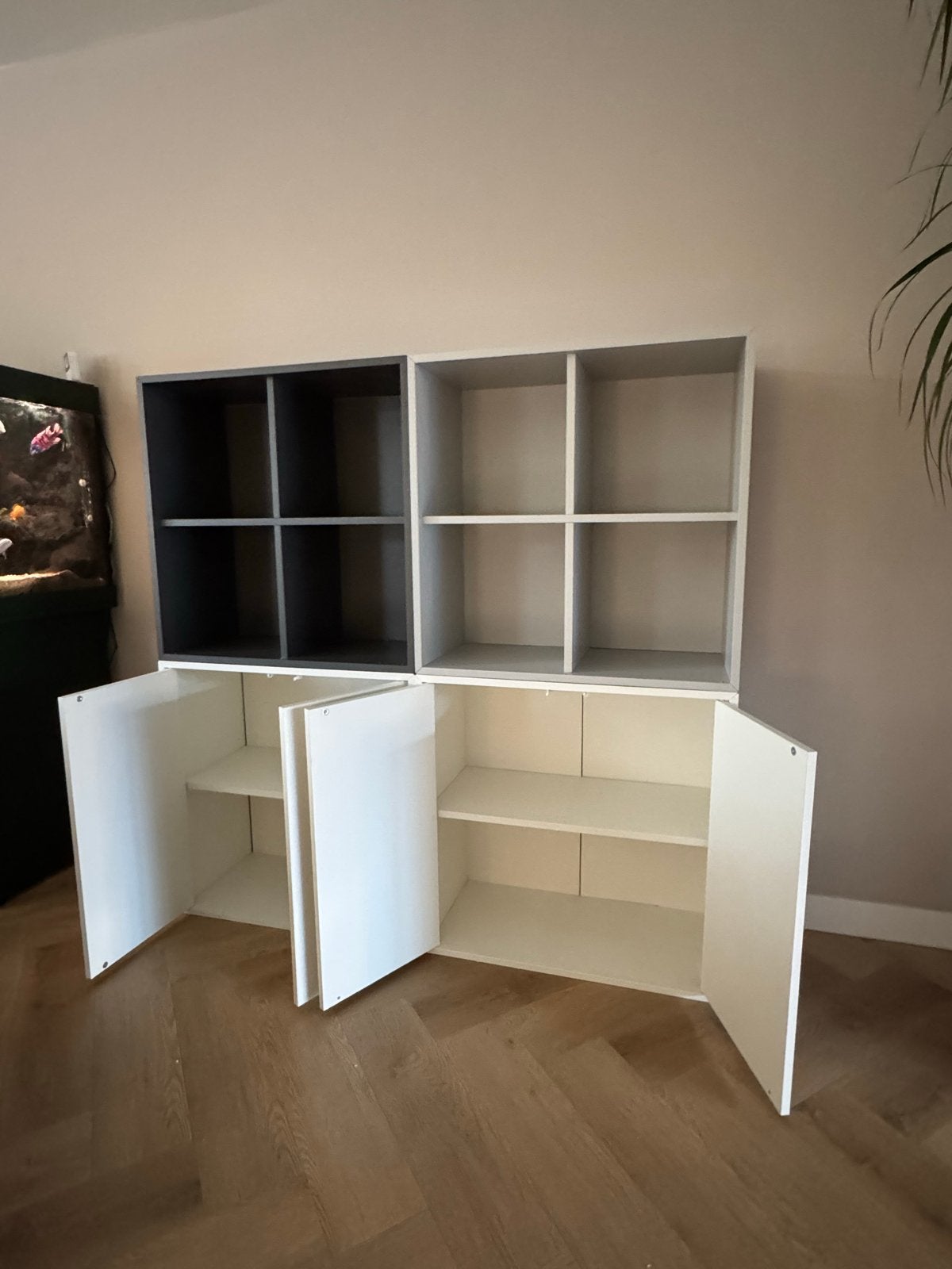 4x Ikea Eket kastjes, Ophalen, Gebruikt, 100 tot 150 cm, 150 tot 200 cm