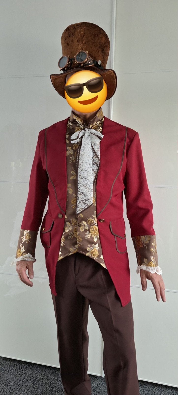 Supergaaf pak voor carnaval, maat 50/52, Kleding | Heren, Ophalen of Verzenden, Zo goed als nieuw, Carnaval