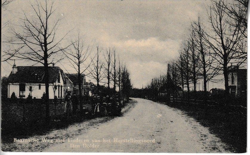 DEN DOLDER - BARENDSCHE WEG m KINDEREN v h HERSTELLINGSOORD, Ophalen of Verzenden, Voor 1920, Ongelopen, Utrecht