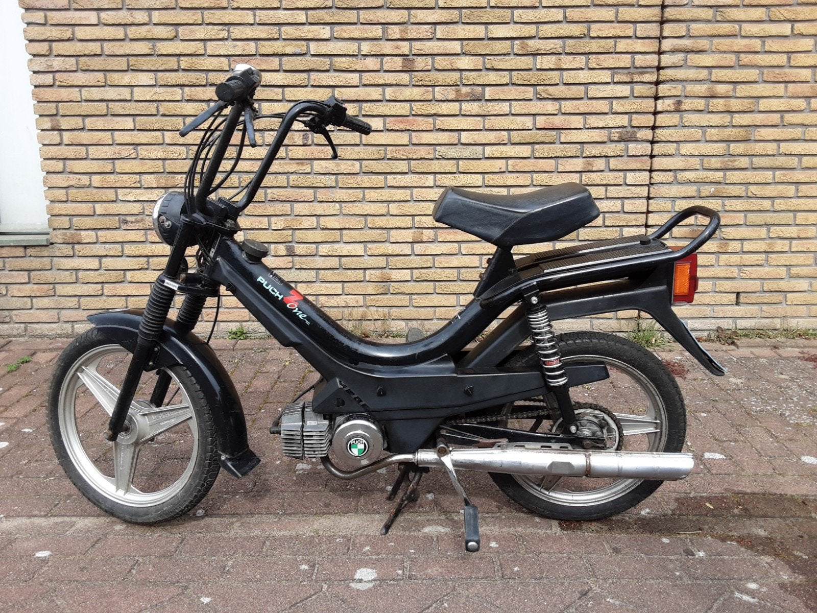Puch Z One snorfiets - Zwart, Fietsen en Brommers, Ophalen, Gebruikt, Overige modellen, 49 cc