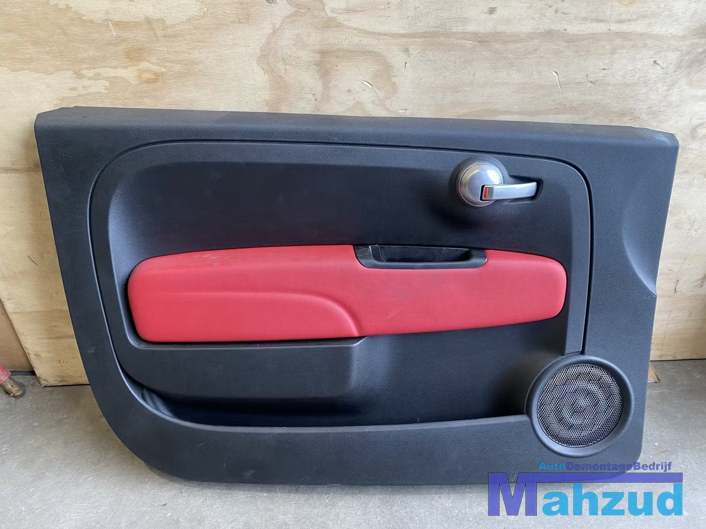 FIAT 500 Zwart rood links deurpaneel deurkaart 2007+, Auto-onderdelen, Interieur en Bekleding, Gebruikt, Stellantis Europe S.p.A.
