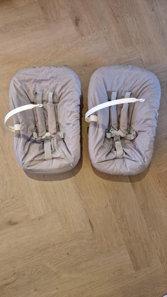 Twee Stokke Trip Trap Newborn sets, Kinderen en Baby's, Kinderstoelen, Ophalen, Zo goed als nieuw, Meegroeistoel
