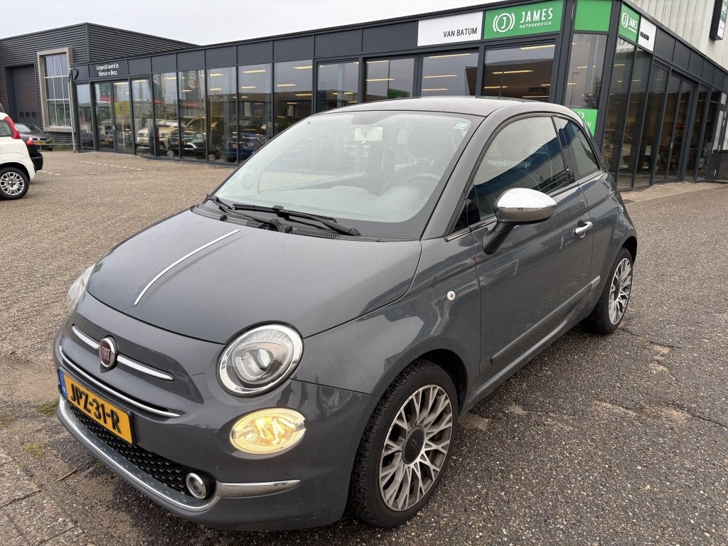 Fiat 500 1.2 Lounge (bj 2016), Voorwielaandrijving, 12 maanden, Stof, Gebruikt