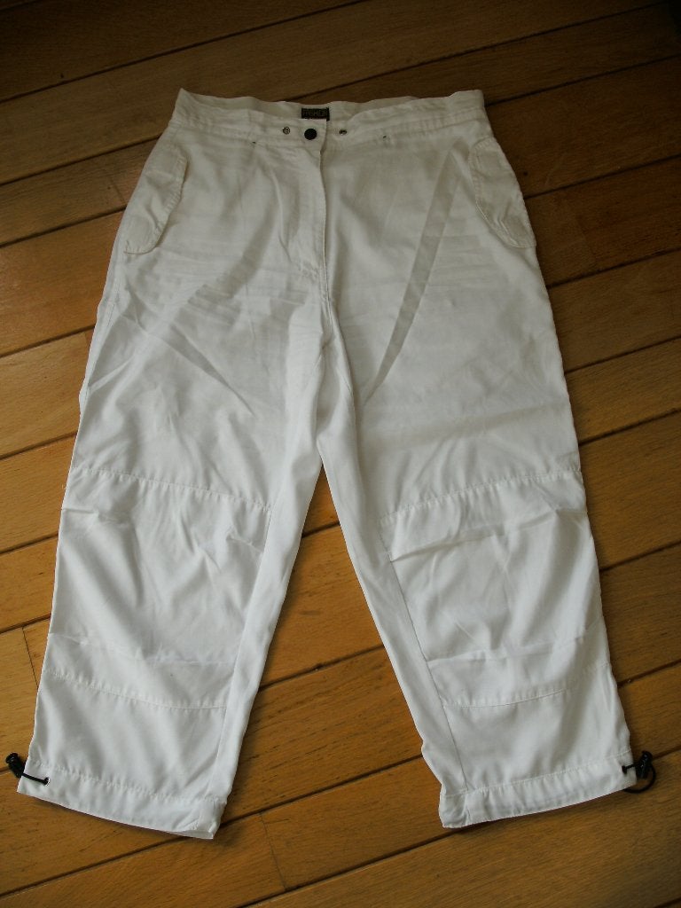 FASHION STREET broek wit capri maat 40, Maat 38/40 (M), Wit, Ophalen of Verzenden, Zo goed als nieuw