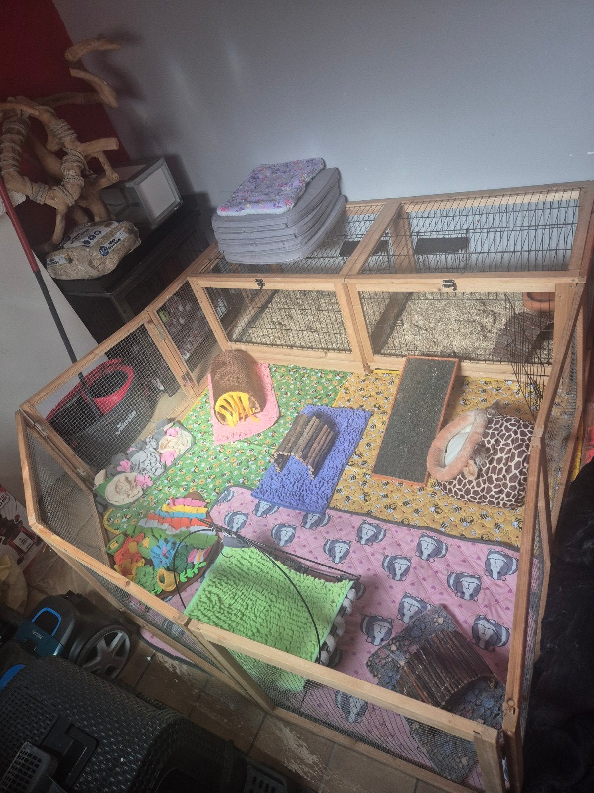 150 cm konijn / cavia kooi + uitloopren, Ophalen, Overige typen