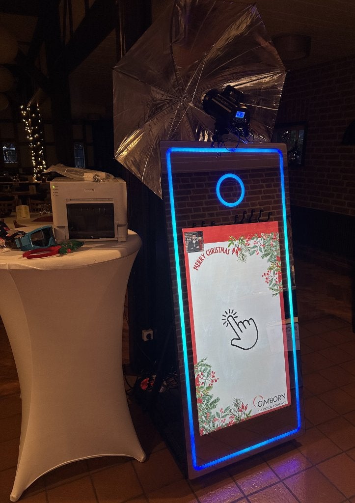2de hands Mirror booth - Te koop - Lees beschrijving, Hobby en Vrije tijd, Feestartikelen | Verhuur, Ophalen, Zo goed als nieuw