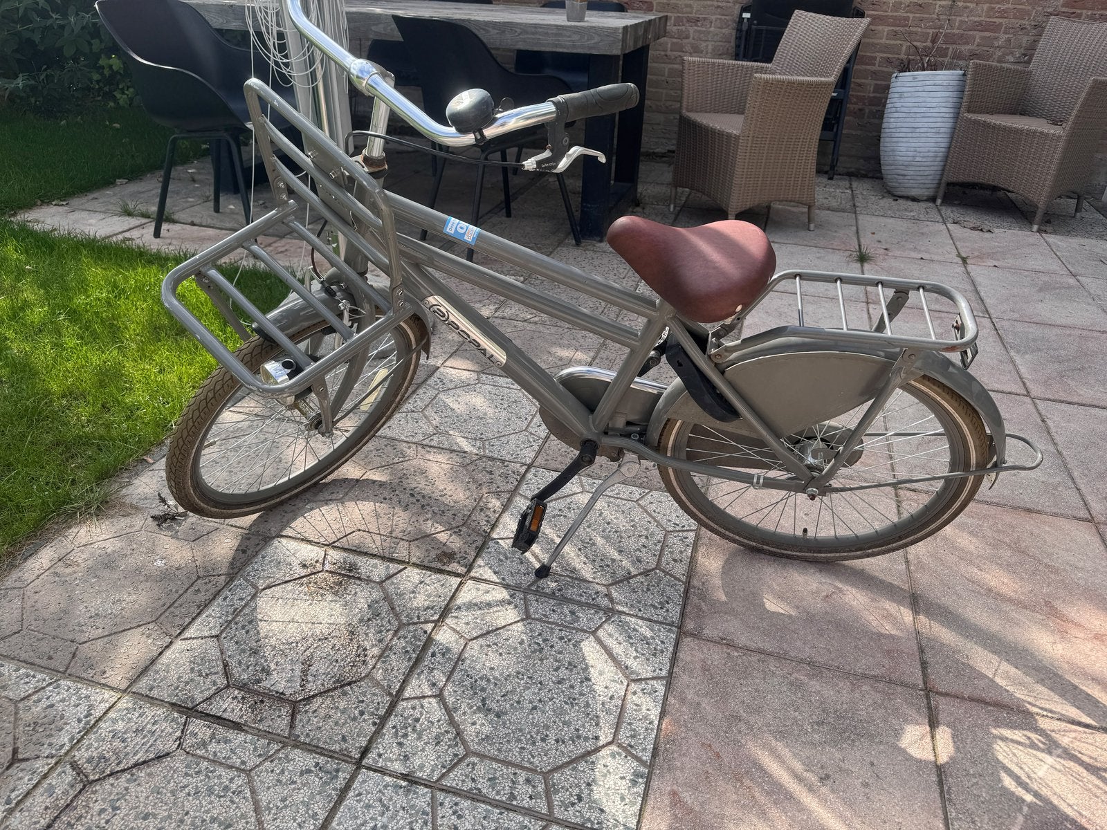Popal kinderfiets 22 inch, Ophalen, Gebruikt, Terugtraprem, 20 inch of meer
