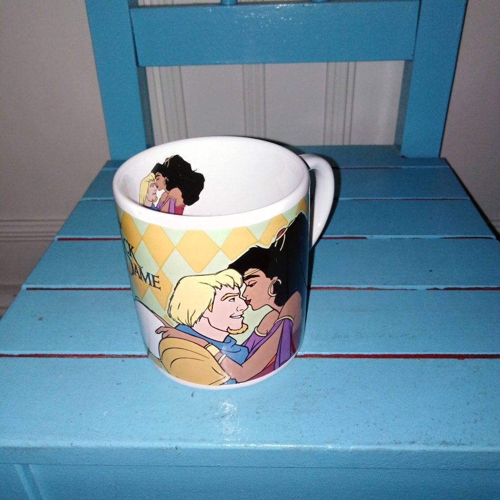 Disney mokken 14 stuks, Ophalen, Overige figuren, Gebruikt, Servies