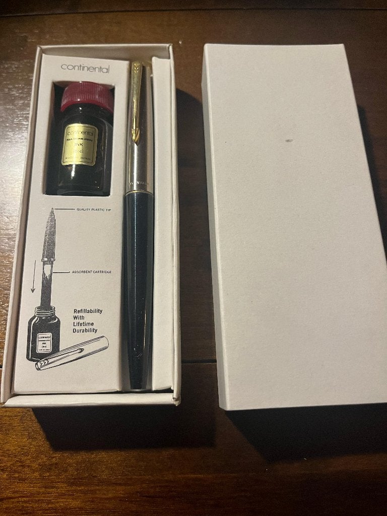 Vintage Continental Perma-Write No. 737 markerpen NOS, Overige merken, Overige typen, Met doosje, Ophalen of Verzenden