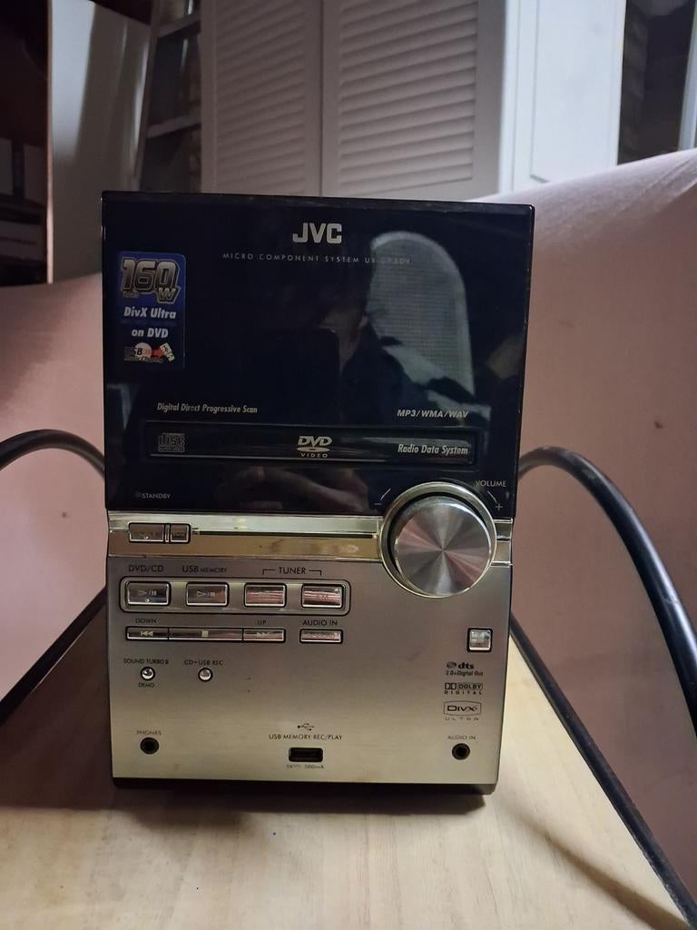 JVC Micro Component System UX-G950V - 160 Watt Toren, Gebruikt, JVC, Microset, Ophalen of Verzenden