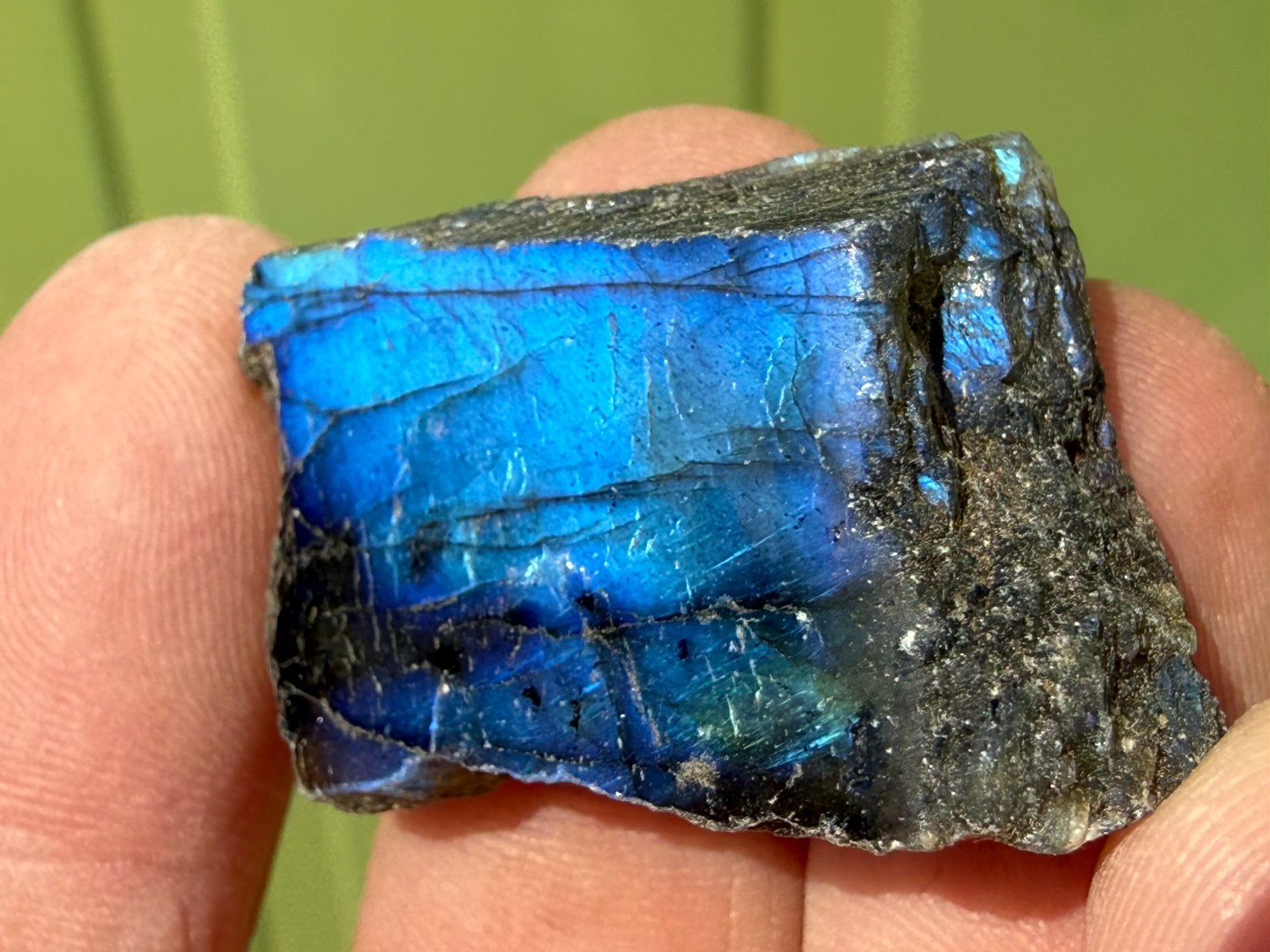 aangepolijst Labradoriet mineralen, Ophalen of Verzenden, Mineraal