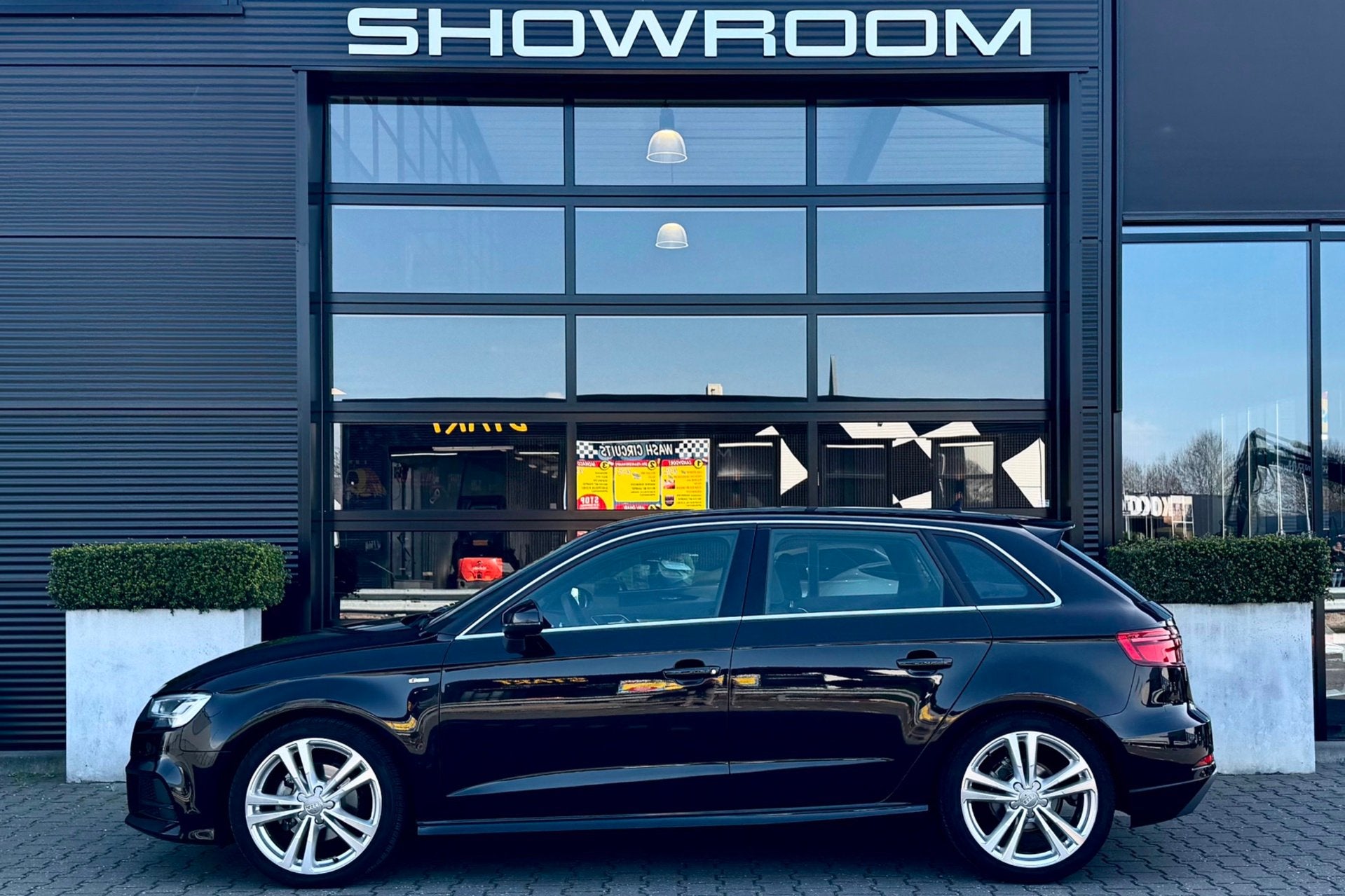 Audi A3 Sportback 1.0 TFSI 2 x S-Line, LED NL Auto, Sportsto, Auto's, Audi, Gebruikt, Zwart, Origineel Nederlands, Handgeschakeld