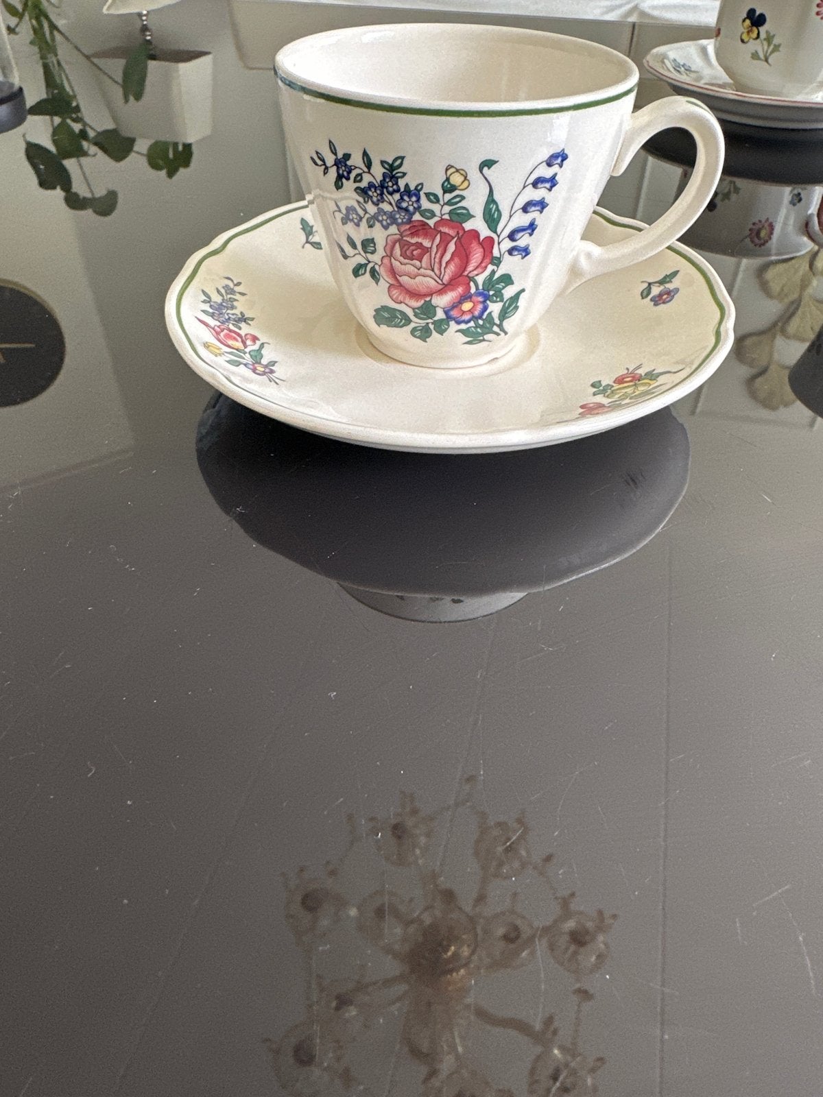 Villeroy & Boch Alt Strassburg kop en schotel, Antiek en Kunst, Ophalen of Verzenden