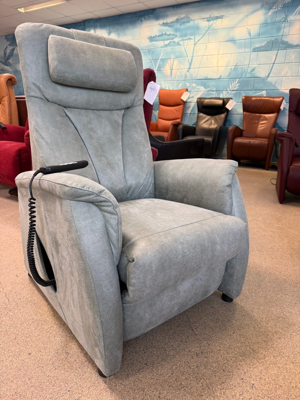 Nieuwe sta op stoel relax fauteuil gratis bezorgd/ garantie, Ophalen of Verzenden, Nieuw, Stof, Ruim 100 A merken kort gebruikt of nieuw