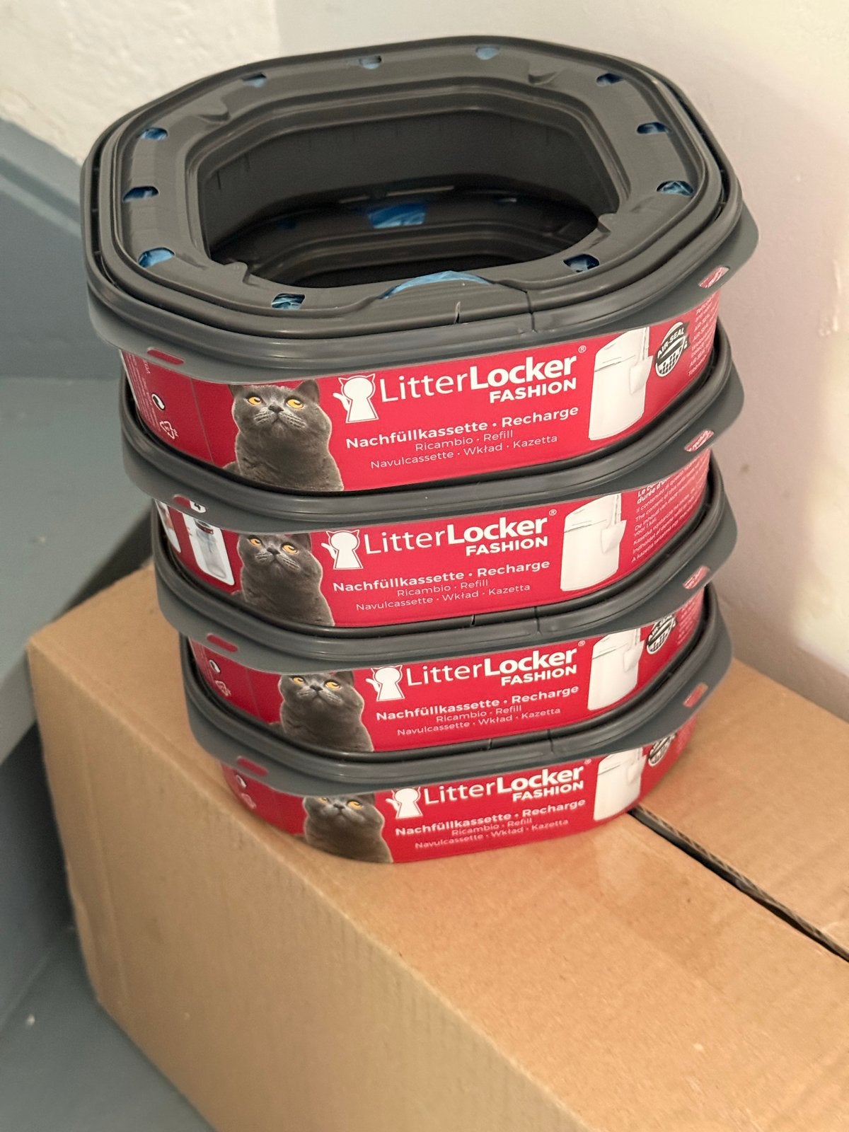 12x LitterLocker vuilnikszakken navulverpakkingen, Ophalen, Nieuw
