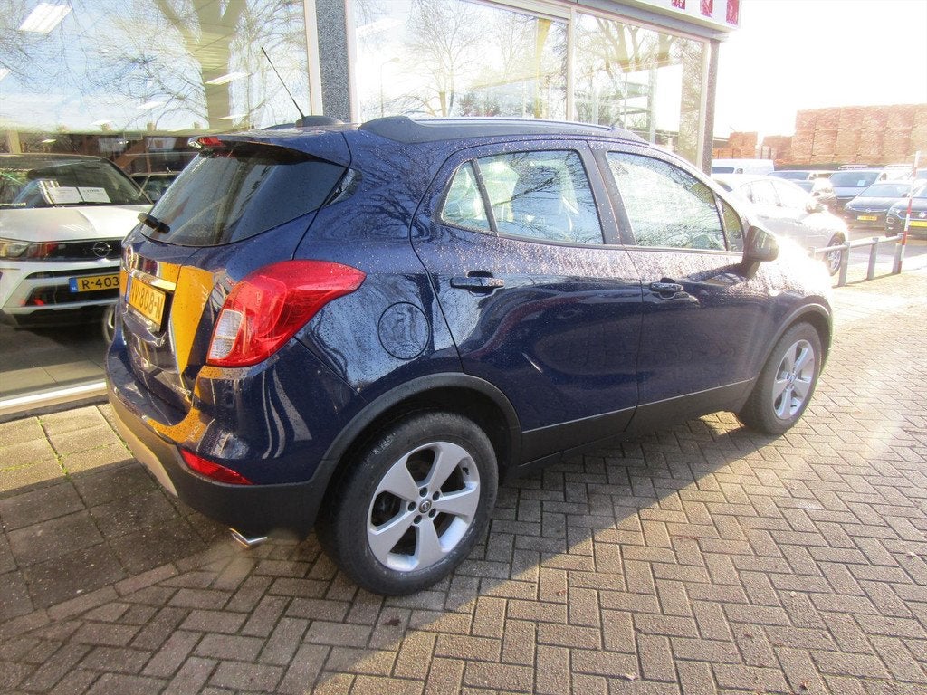 Opel Mokka X 1.4 TURBO AIRCO BLUETOOTH L.M. VELG., Voorwielaandrijving, Stof, Gebruikt, Euro 6