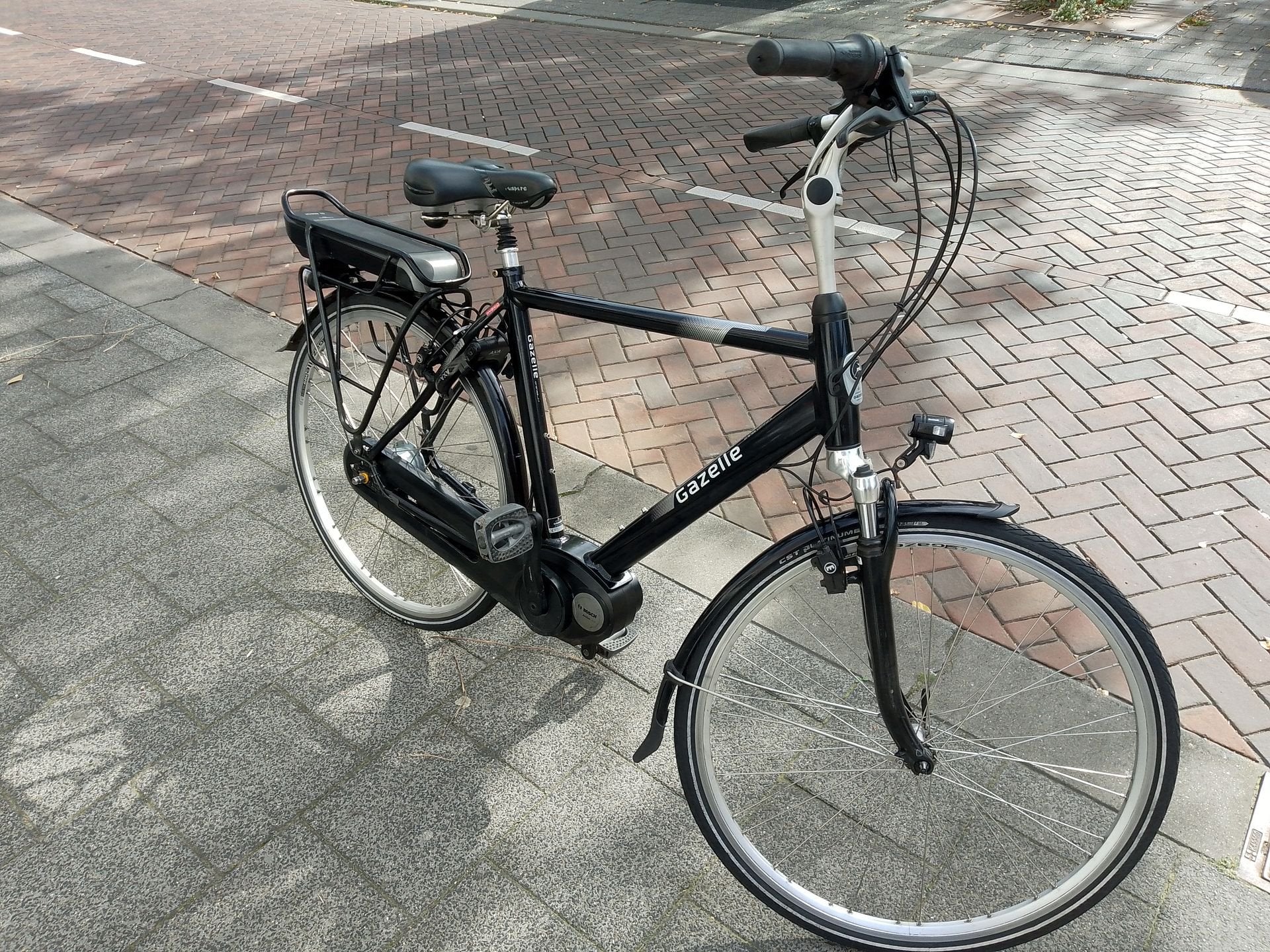 Gazelle Orange C7 h57 elektrische herenfiets Bosch mid.motor, Gebruikt, -, -, -