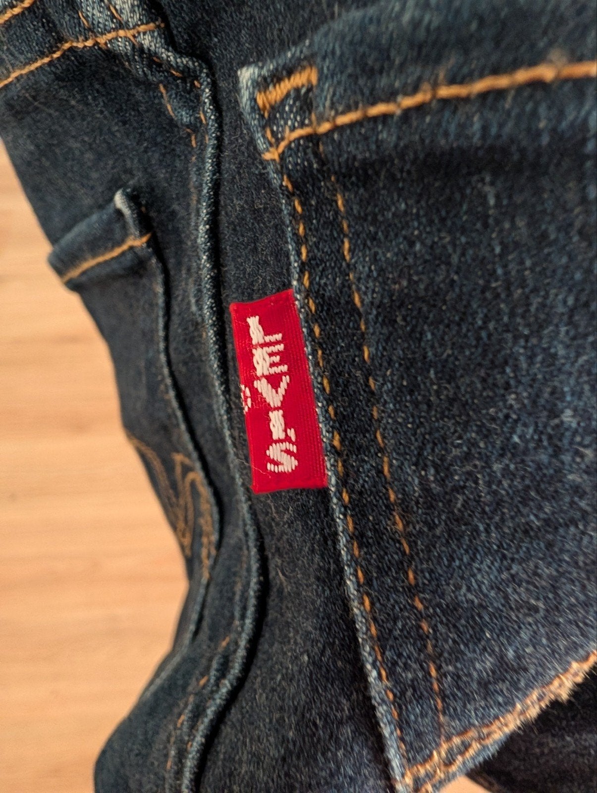 2x Levi's Mile High Super Skinny Jeans W28 big E, Ophalen of Verzenden, Gedragen, Blauw, W28 - W29 (confectie 36)