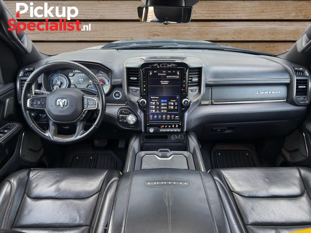 Dodge Ram 1500 5.7 V8 4x4 Crew Cab Limited , STERRENHEMEL ,, Auto's, Dodge, Automaat, Verwarming stoelen achter, Zwart, Zwart