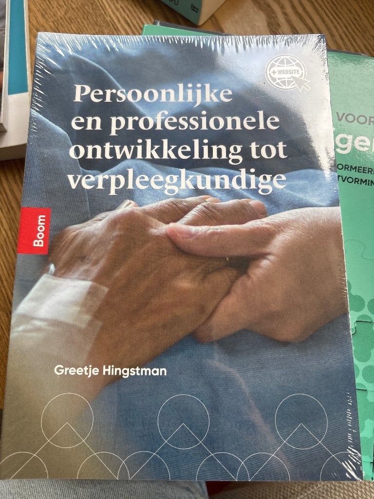Persoonlijke en professionele ontwikkeling tot verpleegkundi, Ophalen of Verzenden, Nieuw