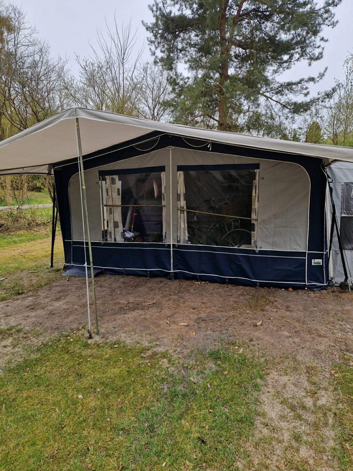 Hypercamp Las Palmas 240 Voortent - Maat 10 (881-905 cm), Caravans en Kamperen, Ophalen, Zo goed als nieuw, Ten Cate All Season 240g/m2