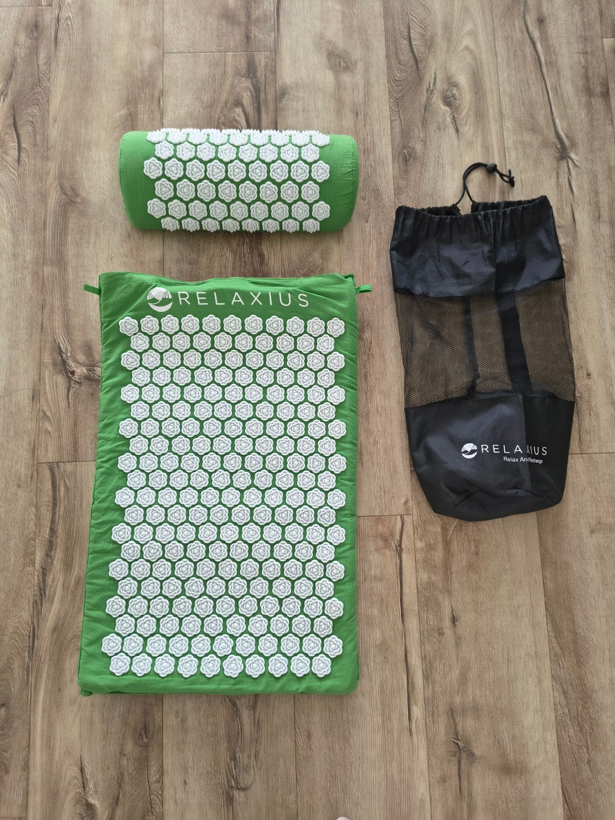 Complete Relaxius set, spijkermat met kussen, acupressuurmat, Onb, Overige typen, Ophalen of Verzenden, Onb