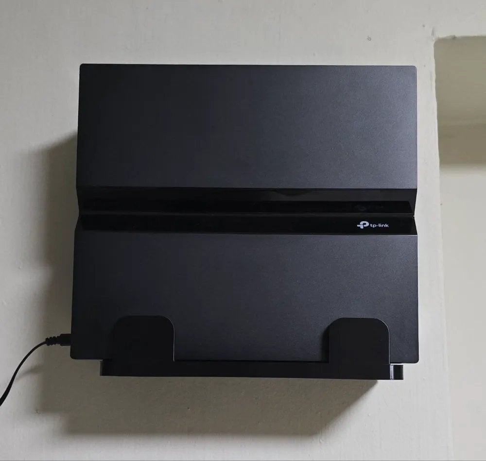 Muurbeugel voor TP-Link BE550 router (zwart of wit), Computers en Software, Routers en Modems, DV-Labs3D, -, -, Nieuw